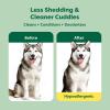 Earth Rated 3-in-1 Soothing Dog Shampoo and Conditioner, Deodorizing Oatmeal Shampoos for Dogs and Puppies, Great for Smelly Pets, White Tea and Basil Scent, 16 oz(Deshedding Shampoo)