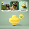 Earth Rated Dog Ball, Interactive Fetch Toy for All Breeds, Comes in Multiple Sizes, Made with Natural Rubber, Perfect for Indoor and Outdoor Use, Medium, Yellow(Small)