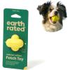 Earth Rated Dog Ball, Interactive Fetch Toy for All Breeds, Comes in Multiple Sizes, Made with Natural Rubber, Perfect for Indoor and Outdoor Use, Medium, Yellow(Small)