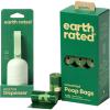Earth Rated Perfect Dog-Walking Bundle – Includes 1 Poop Bag Dispenser and 315 Leak-Proof Extra Thick Waste Bags, Unscented